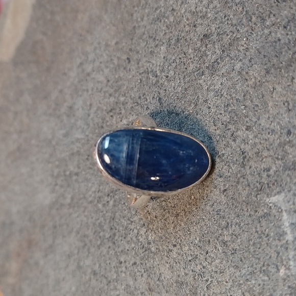 Sterling  Silver Kyanite ring - Picture 1 of 5